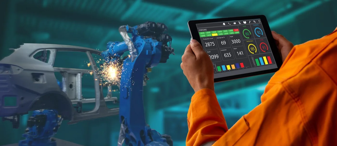 Digital Twin manufacturing dashboard